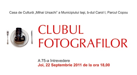 Clubul Fotografilor/  A 75-a întrevedere
