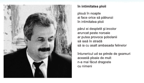 Nicolae Spătaru în „Copou – parcul poeziei”