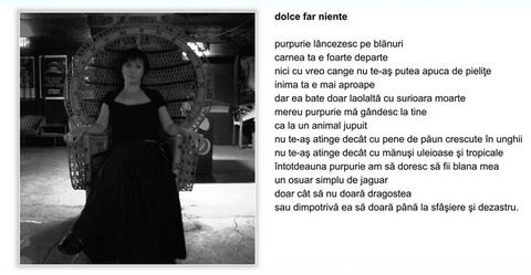 Ruxandra Cesereanu în „Copou – parcul poeziei”