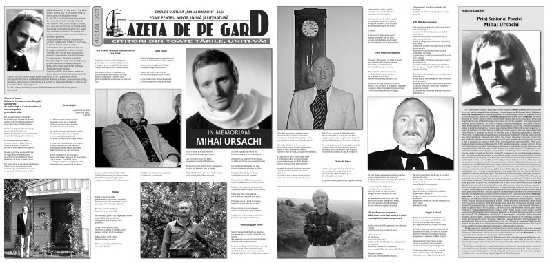 Gazeta de pe gard – Mihai Ursachi