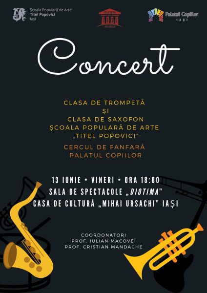 Concert de trompetă și fanfară