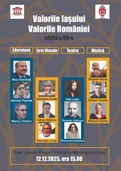 Valorile Iașului, Valorile României – ediția a VII-a Valorile Iașului, Valorile României – ediția a VII-a