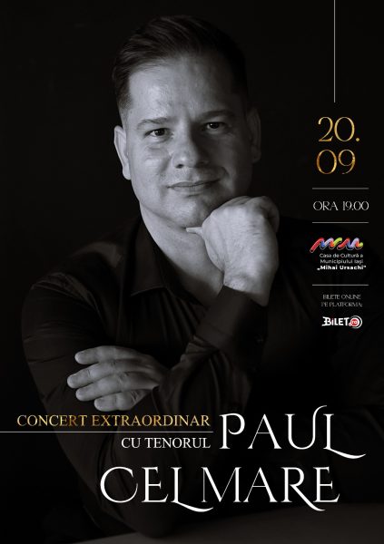 Concert extraordinar Paul Celmare Concert extraordinar Paul Celmare